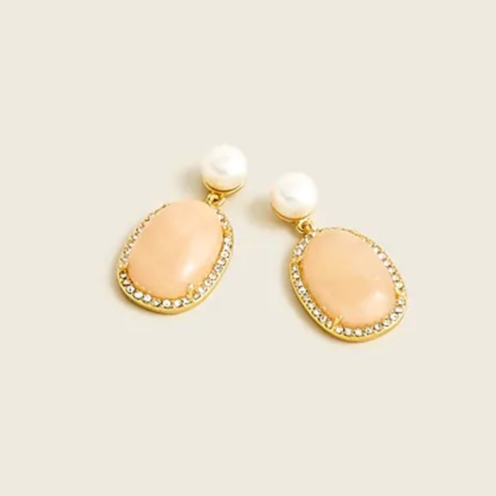 NWT J. Crew Semi Precious Earrings